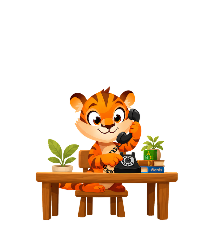 Tiger Contact Mascot